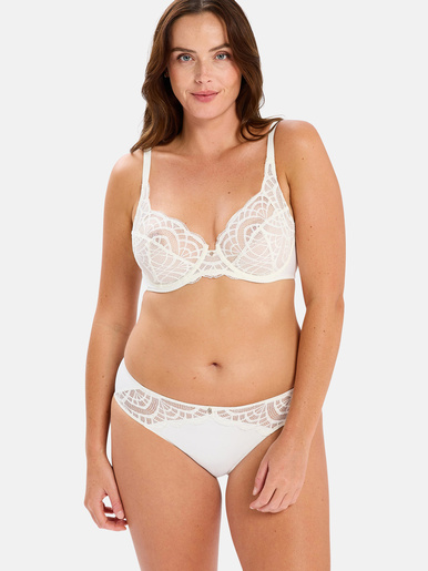 Slip dentelle et microfibre Charline