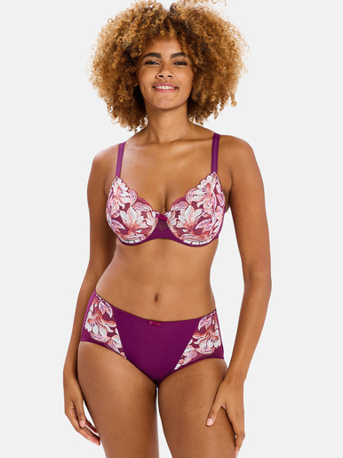Culotte dentelle Rosa Fantaisie
