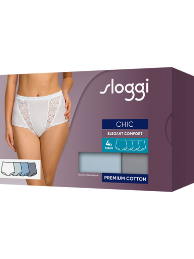 Lot de 4 culottes Sloggi Chic