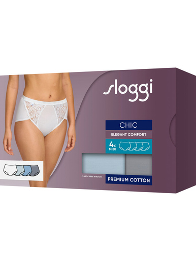 Lot de 4 culottes Sloggi Chic