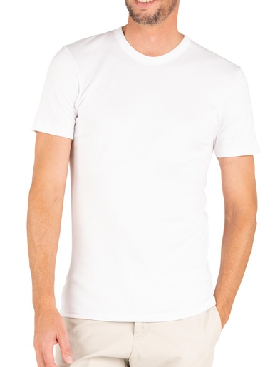 Tee-shirt col rond manches courtes
