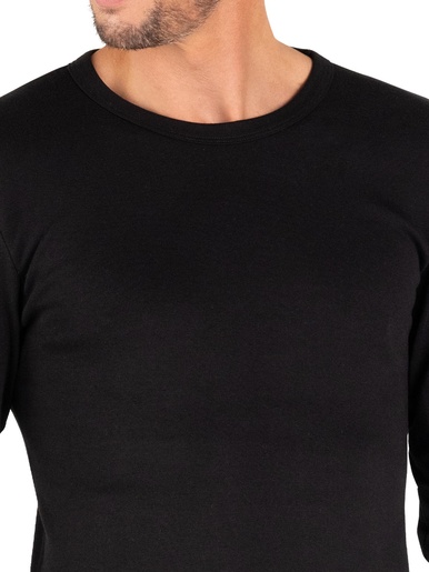 Tee-shirt col rond manches longues