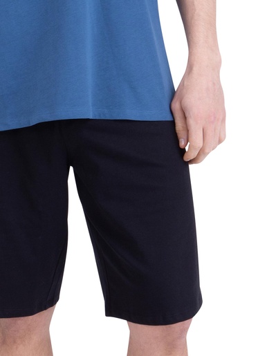 Pyjama court col rond