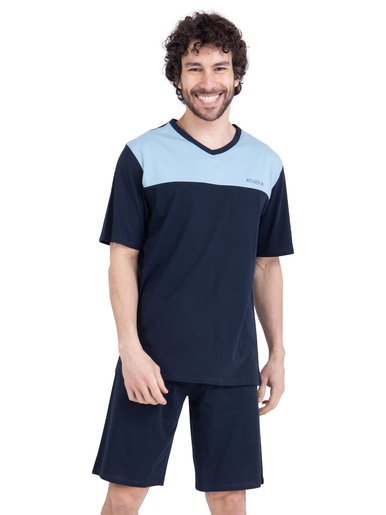 Pyjama court col V