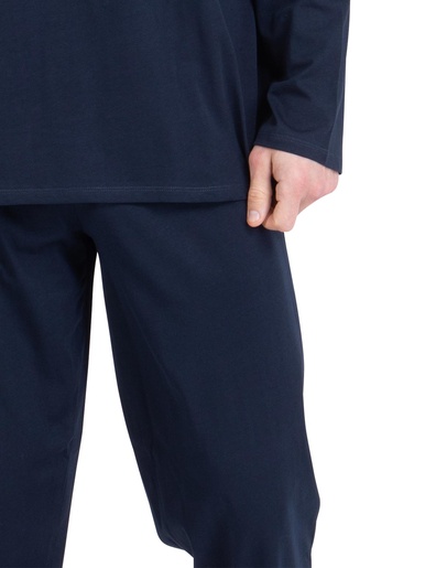 Pyjama long col rond