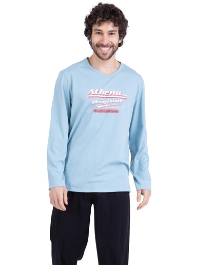 Pyjama long col V