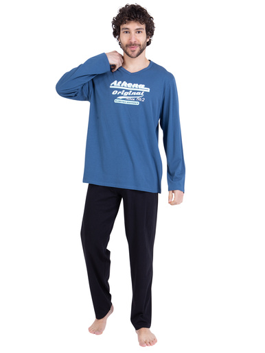 Pyjama long col V