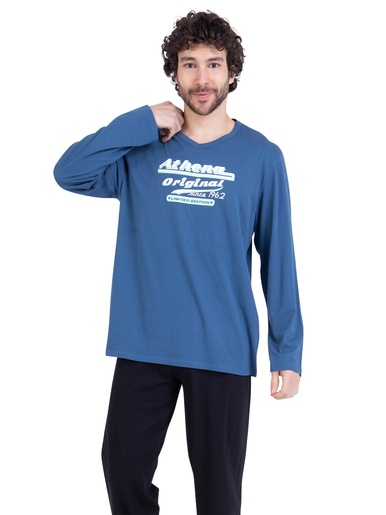 Pyjama long col V