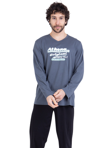 Pyjama long col V