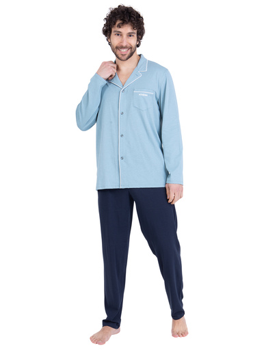 Pyjama long ouvert