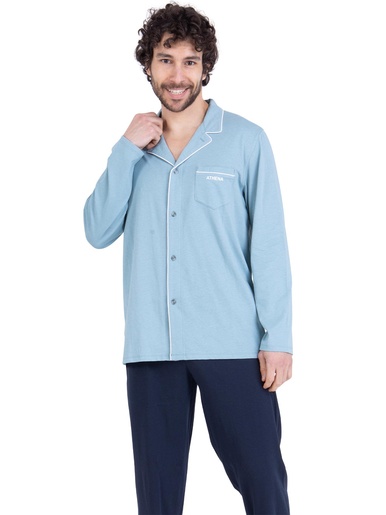 Pyjama long ouvert