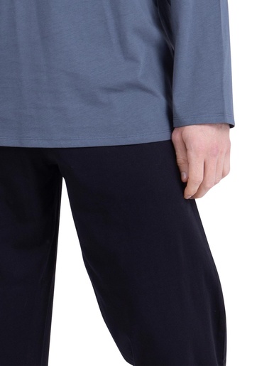 Pyjama long col rond