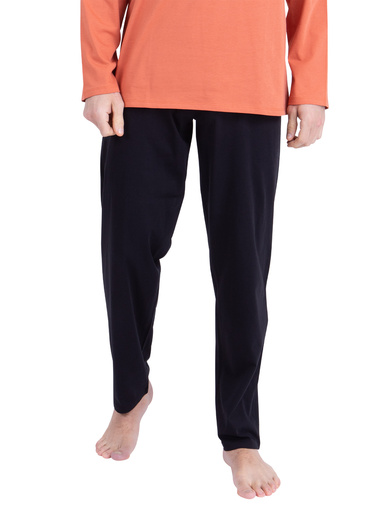 Pyjama long col rond