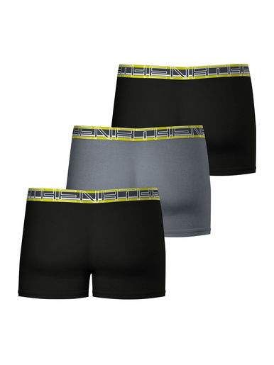 3 boxers en coton confort avec ceinture
