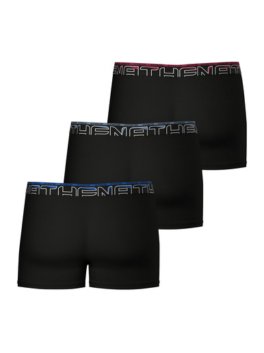 3 boxers en coton confort avec ceinture
