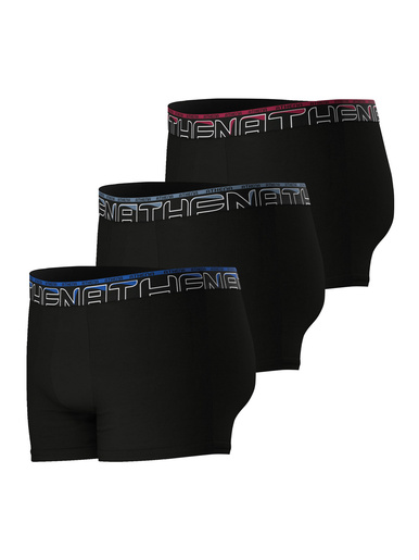 3 boxers en coton confort avec ceinture